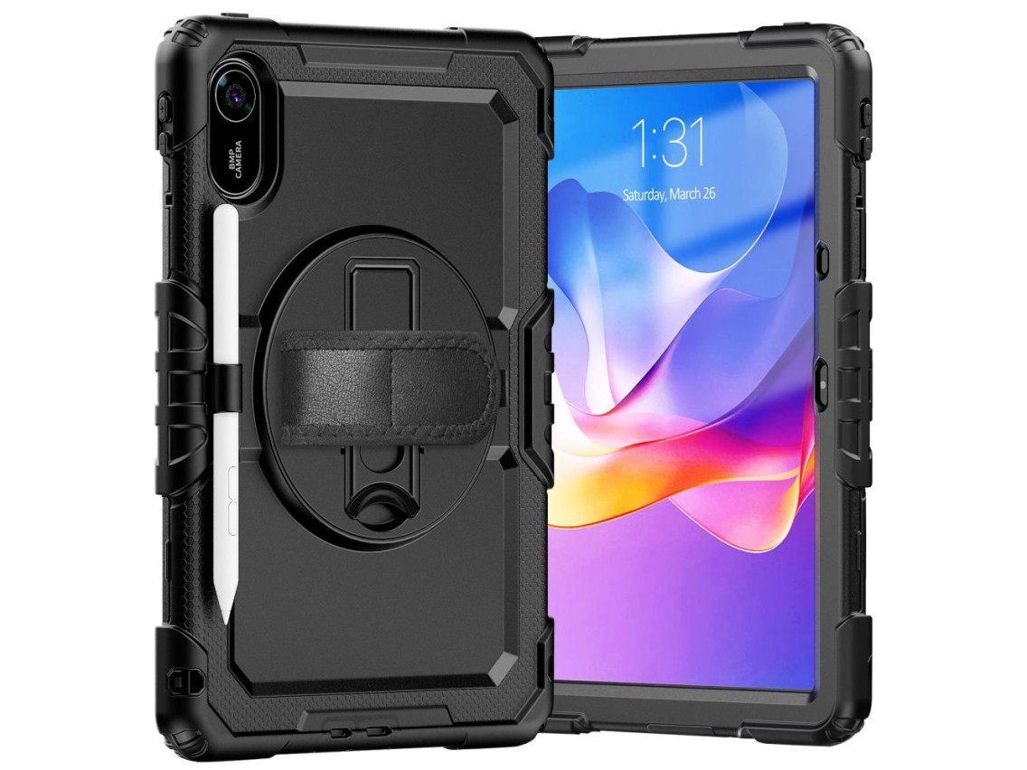 Capa Tech-Protect Solid para Xiaomi Redmi Pad 2 11.0 - Preta