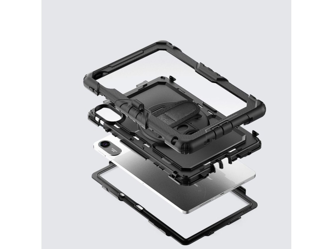Capa Tech-Protect Solid para Xiaomi Redmi Pad 2 11.0 - Preta