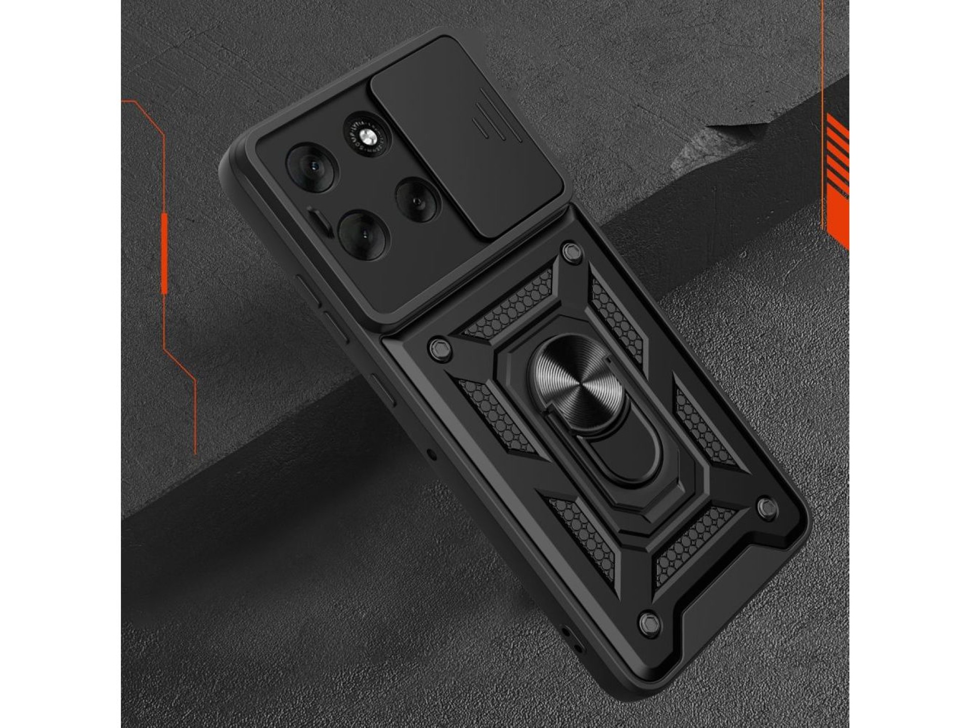 Capa Tech-Protect CamShield Pro para Motorola Moto G86 5G - Preta