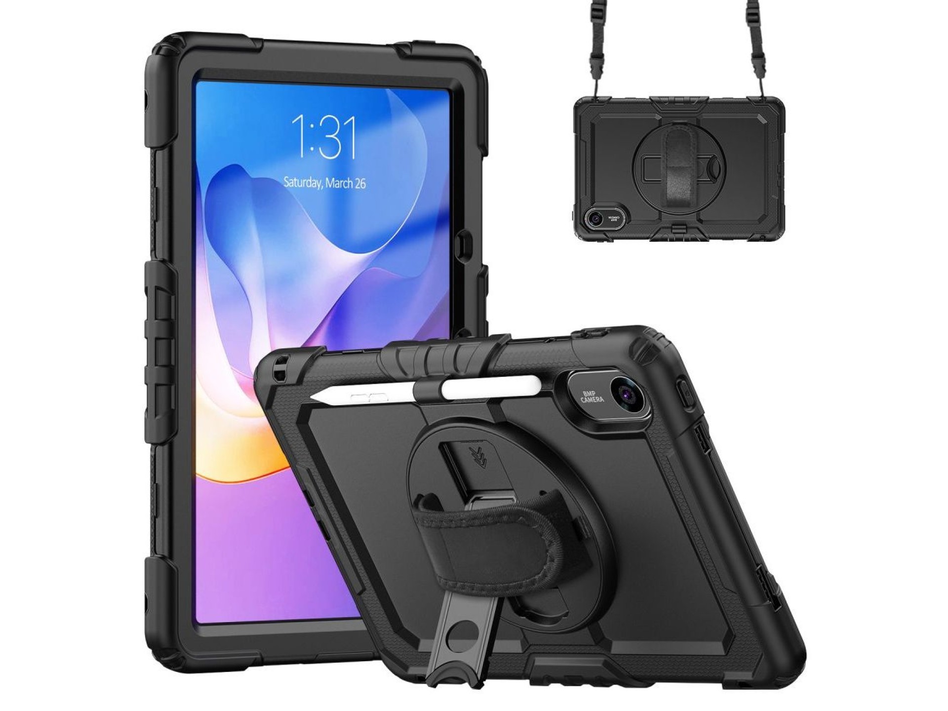 Capa Tech-Protect Solid para Xiaomi Redmi Pad 2 11.0 - Preta