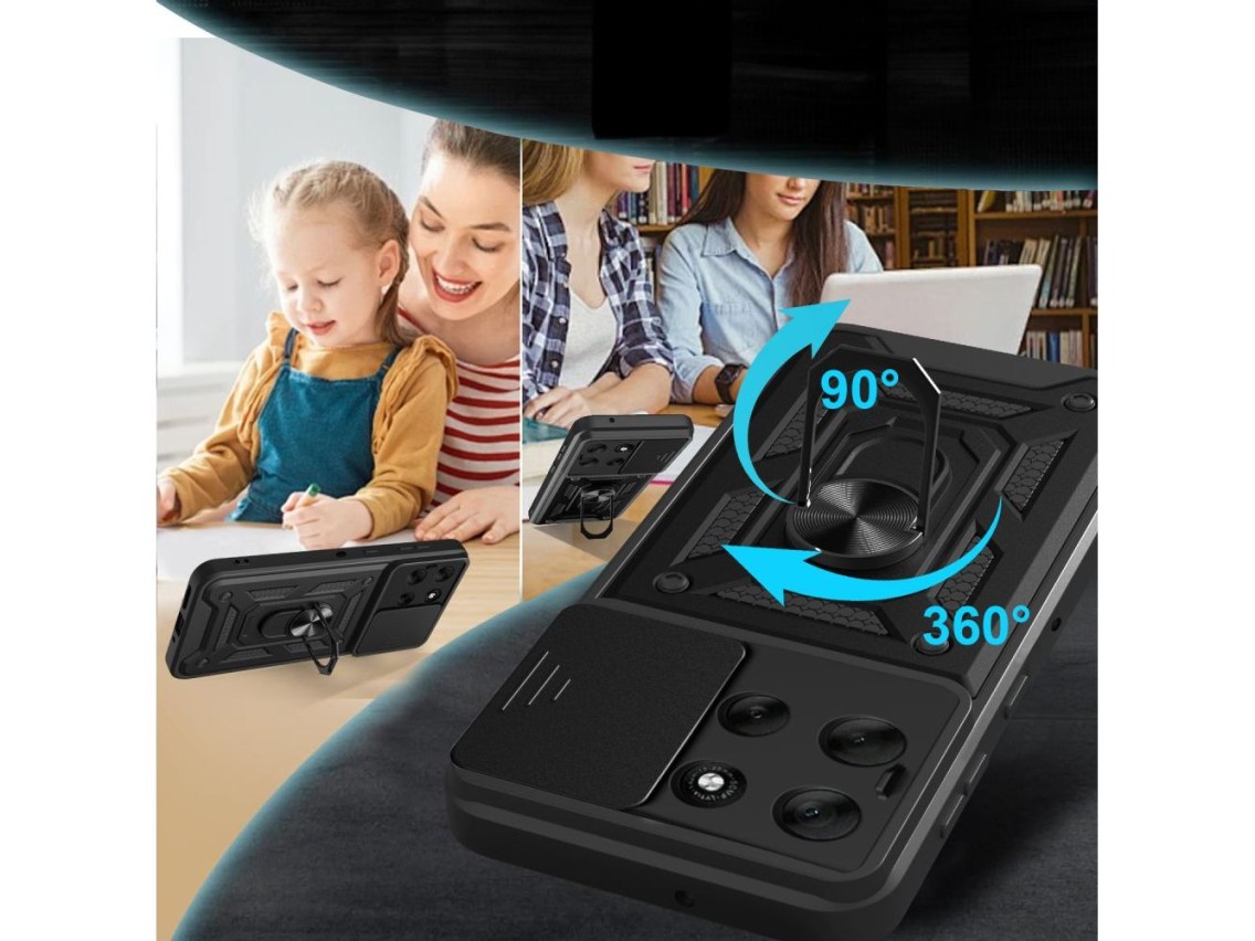 Capa Tech-Protect CamShield Pro para Motorola Moto G86 5G - Preta