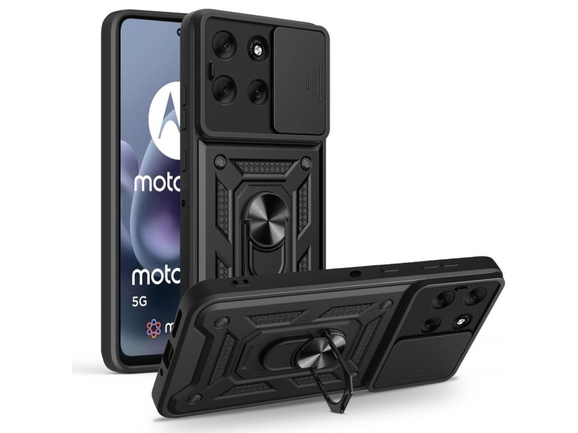 Capa Tech-Protect CamShield Pro para Motorola Moto G86 5G - Preta