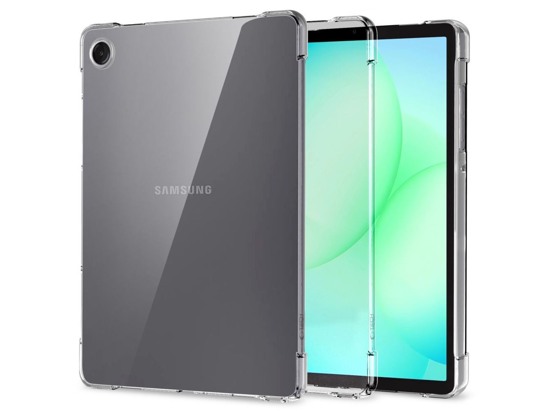 Capa Tech-Protect FlexAir para Samsung Galaxy Tab A9 / A11 - Transparente