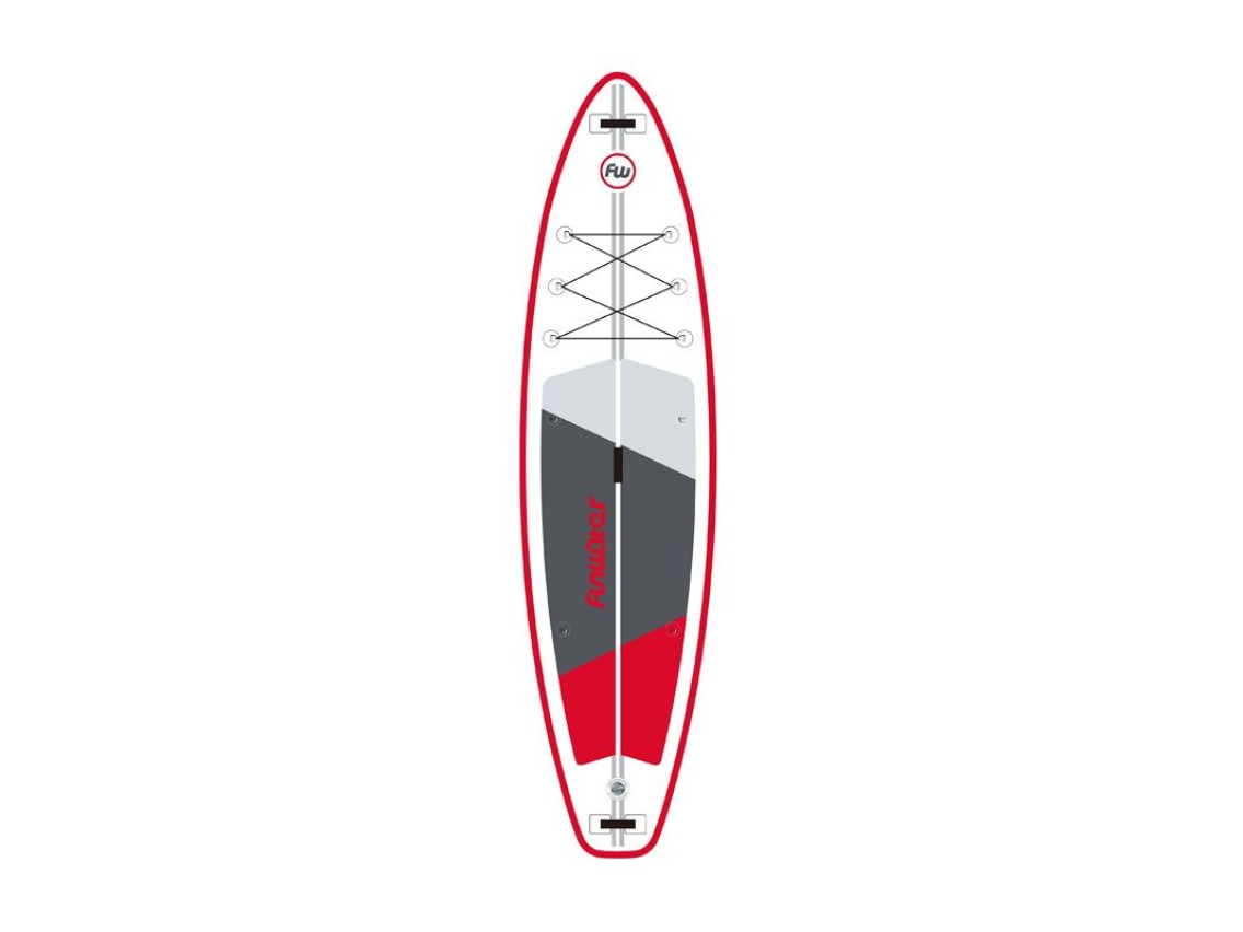 FunWater SUP paddleboard SUPFW69C (red-white)