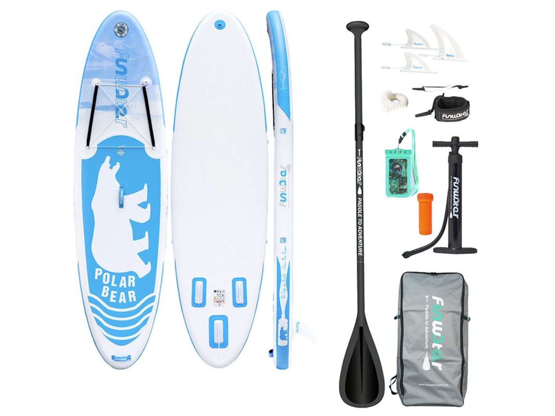 FunWater SUP paddleboard SUPFW07A (blue)