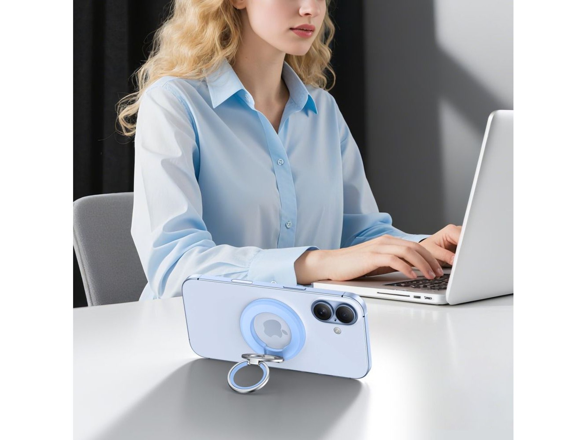 Tech-Protect MMR500 MagSafe Phone Holder - Blue
