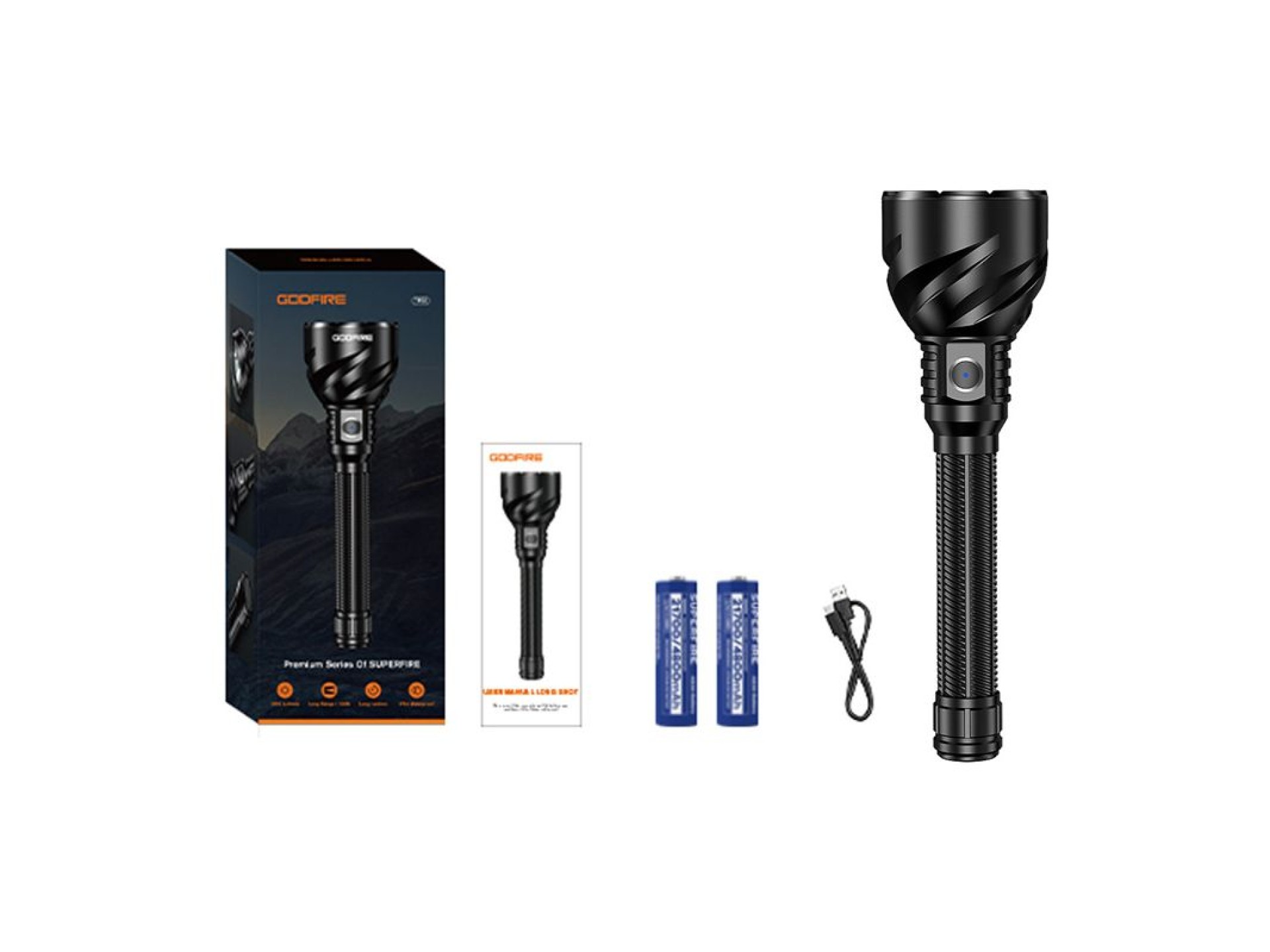 Linterna Superfire TF02
