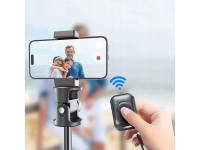 Tech-Protect L03S Bluetooth selfie stick with remote control, tripod up to 148cm and head 180 - blac Tech-Protect L03S Bluetooth selfie stick with remote control, tripod up to 148cm and head 180 - blac