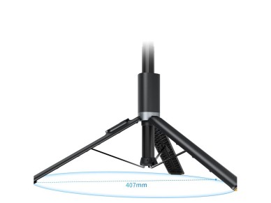 Tech-Protect L08S Bluetooth Selfie Stick with Remote Control, Tripod up to 141cm - Black Tech-Protect L08S Bluetooth Selfie Stick with Remote Control, Tripod up to 141cm - Black