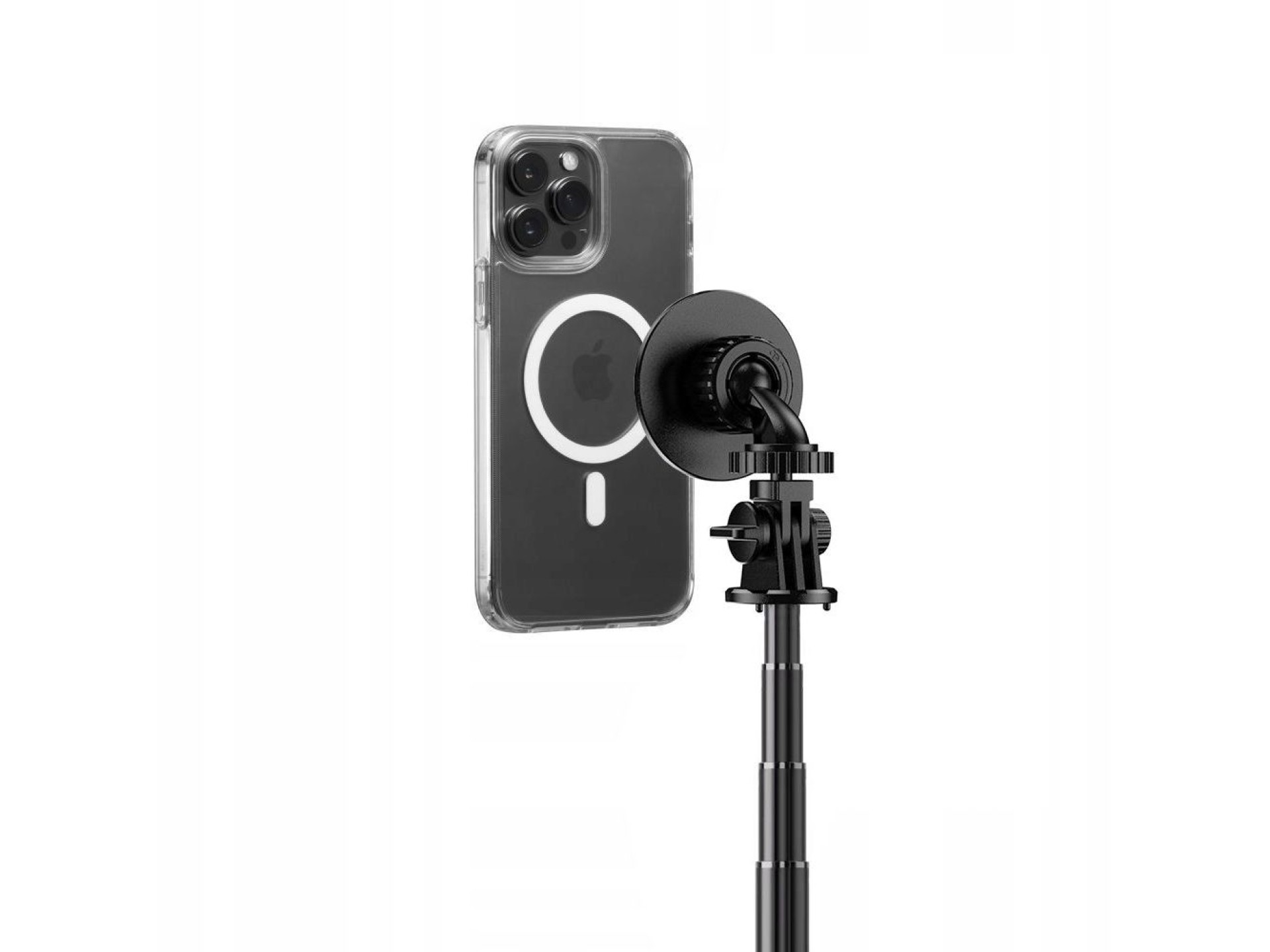 Bastão de selfie magnético Tech-Protect L06S com Bluetooth, MagSafe, controle remoto, tripé de até 8