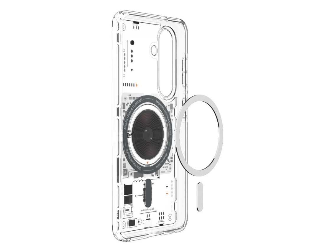 Funda Spigen Ultra Hybrid MagSafe para Samsung Galaxy S26+ Neo One - Transparente