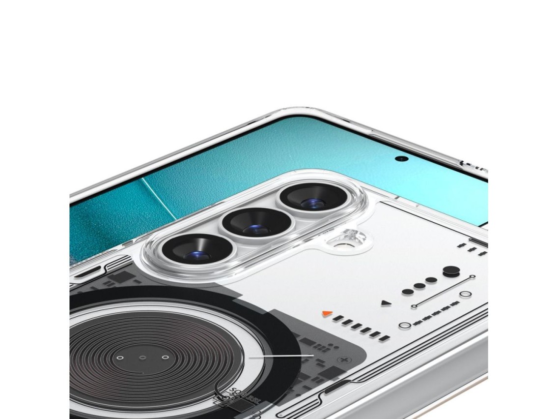 Funda Spigen Ultra Hybrid MagSafe para Samsung Galaxy S26+ Neo One - Transparente