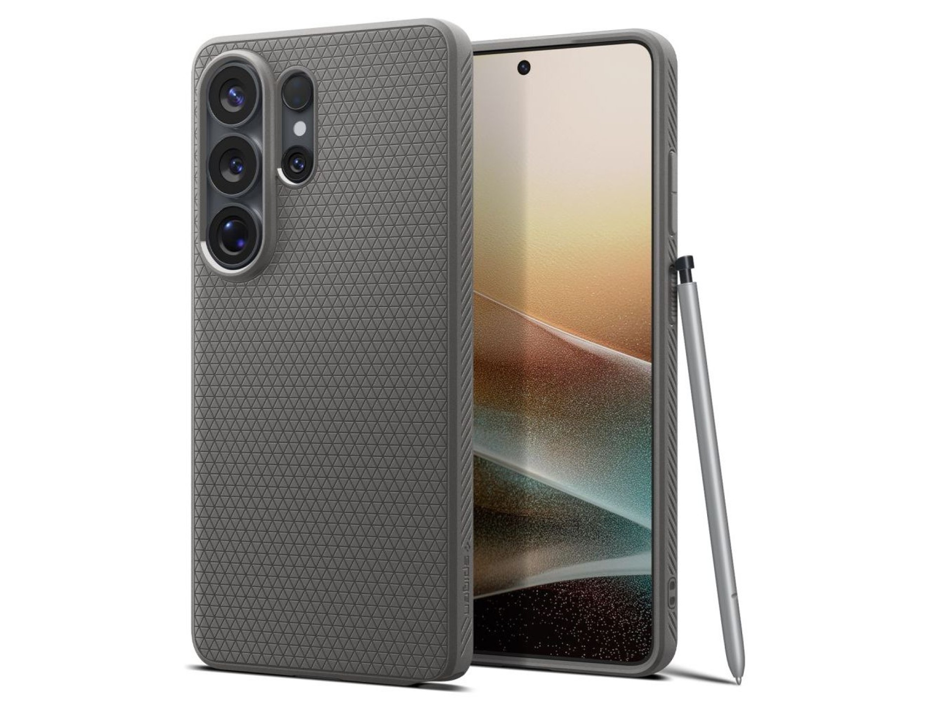 Capa Spigen Liquid Air para Samsung Galaxy S26 Ultra - Cinza