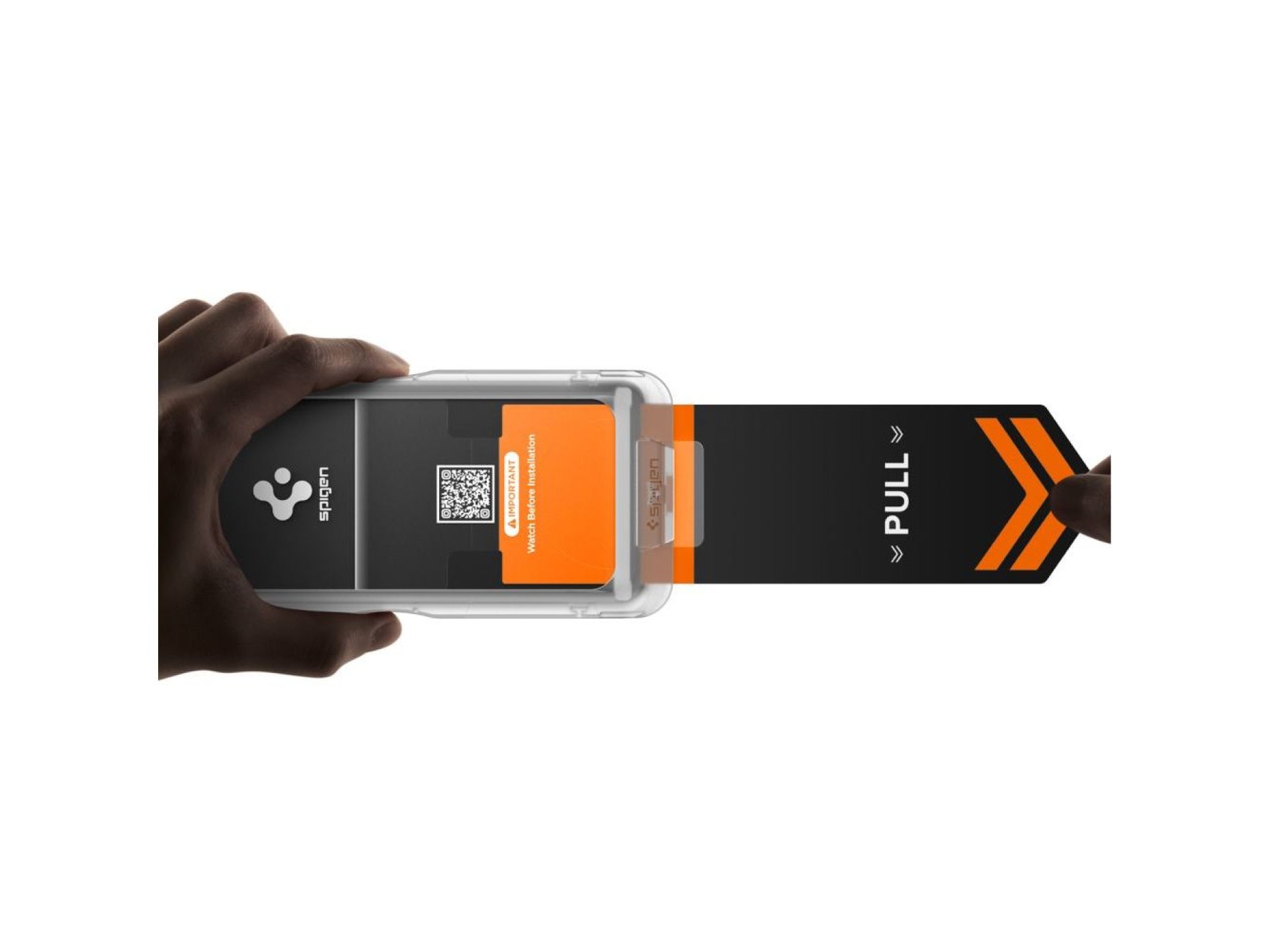 Paquete de 2 protectores de pantalla de vidrio templado Spigen Glas.Tr Ez Fit Pro HD para Samsung Ga