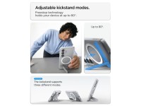 Funda Spigen Ultra Hybrid S Mag MagSafe para Samsung Galaxy S26+ - Transparente y blanca
