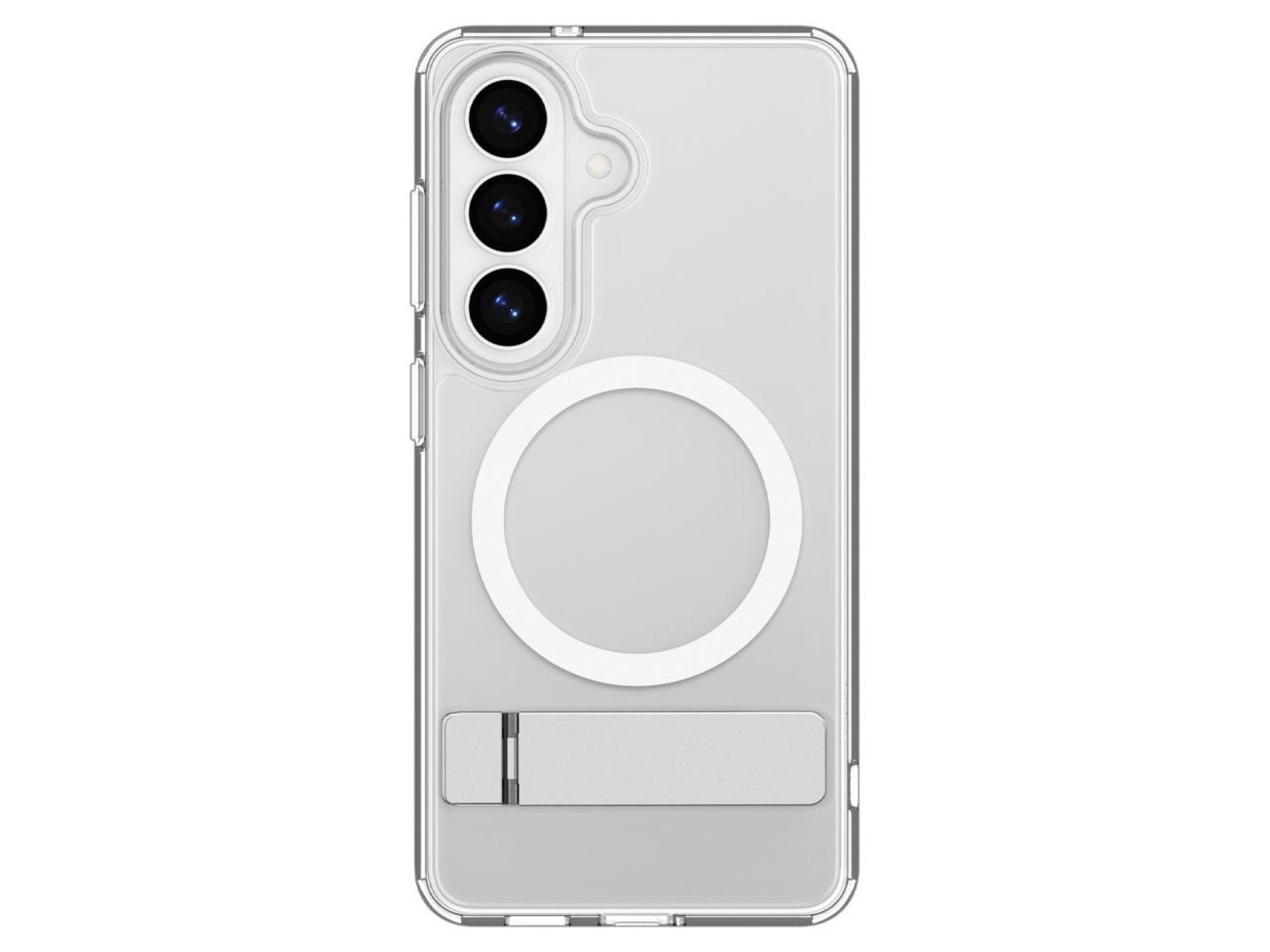 Funda Spigen Ultra Hybrid S Mag MagSafe para Samsung Galaxy S26+ - Transparente y blanca