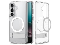 Funda Spigen Ultra Hybrid S Mag MagSafe para Samsung Galaxy S26+ - Transparente y blanca