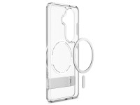 Funda Spigen Ultra Hybrid S Mag MagSafe para Samsung Galaxy S26+ - Transparente y blanca