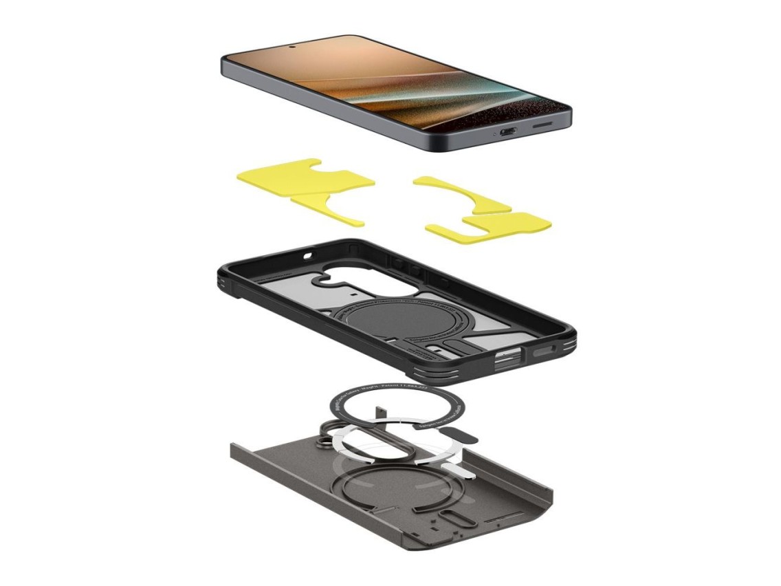 Spigen Tough Armor Mag MagSafe Case for Samsung Galaxy S26+ - Gray