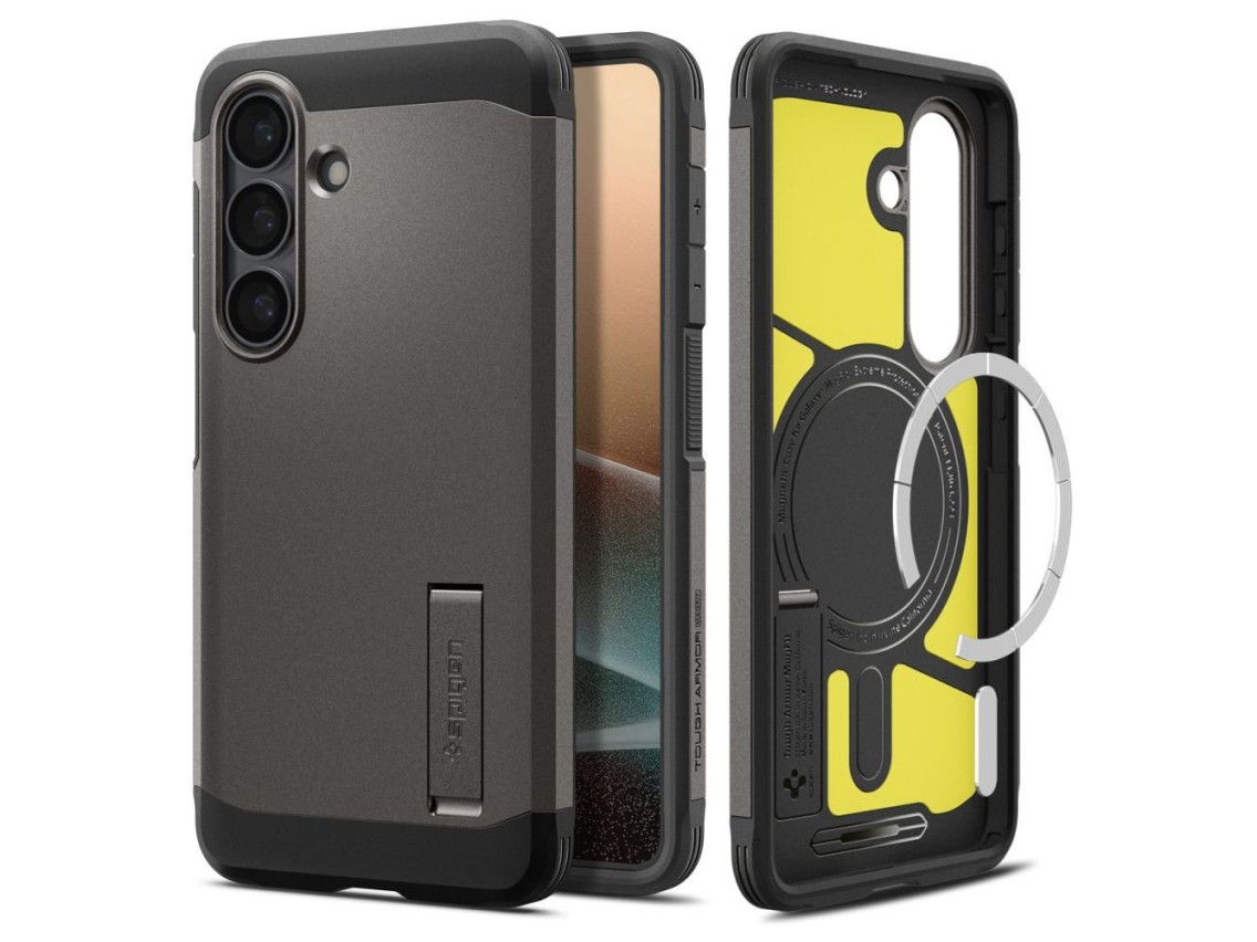 Spigen Tough Armor Mag MagSafe Case for Samsung Galaxy S26+ - Gray