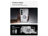 Spigen Ultra Hybrid Mag MagSafe Case for Samsung Galaxy S26+ Zero One - Clear and White Spigen Ultra Hybrid Mag MagSafe Case for Samsung Galaxy S26+ Zero One - Clear and White