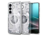 Spigen Ultra Hybrid Mag MagSafe Case for Samsung Galaxy S26+ Zero One - Clear and White Spigen Ultra Hybrid Mag MagSafe Case for Samsung Galaxy S26+ Zero One - Clear and White