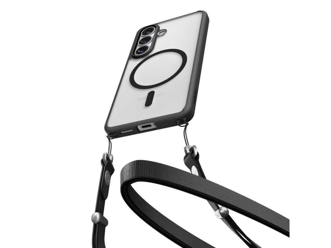 Spigen Ultra Hybrid Mag MagSafe Case for Samsung Galaxy S26+ - Clear Black