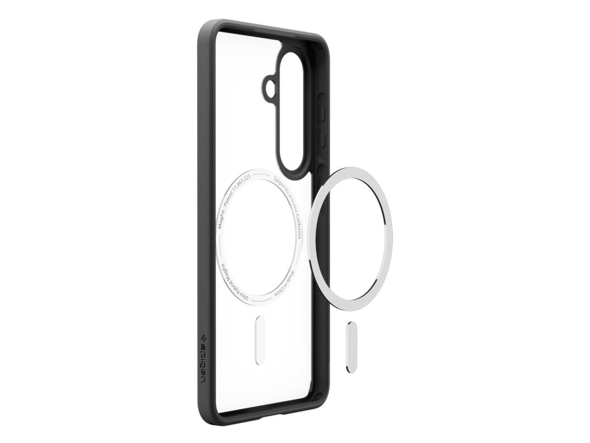Spigen Ultra Hybrid Mag MagSafe Case for Samsung Galaxy S26+ - Clear Black