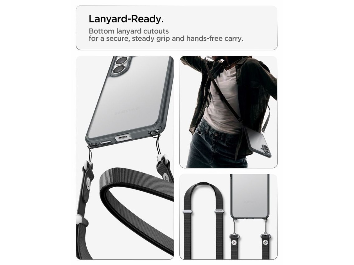 Funda Spigen Ultra Hybrid para Samsung Galaxy S26+ - Semitransparente