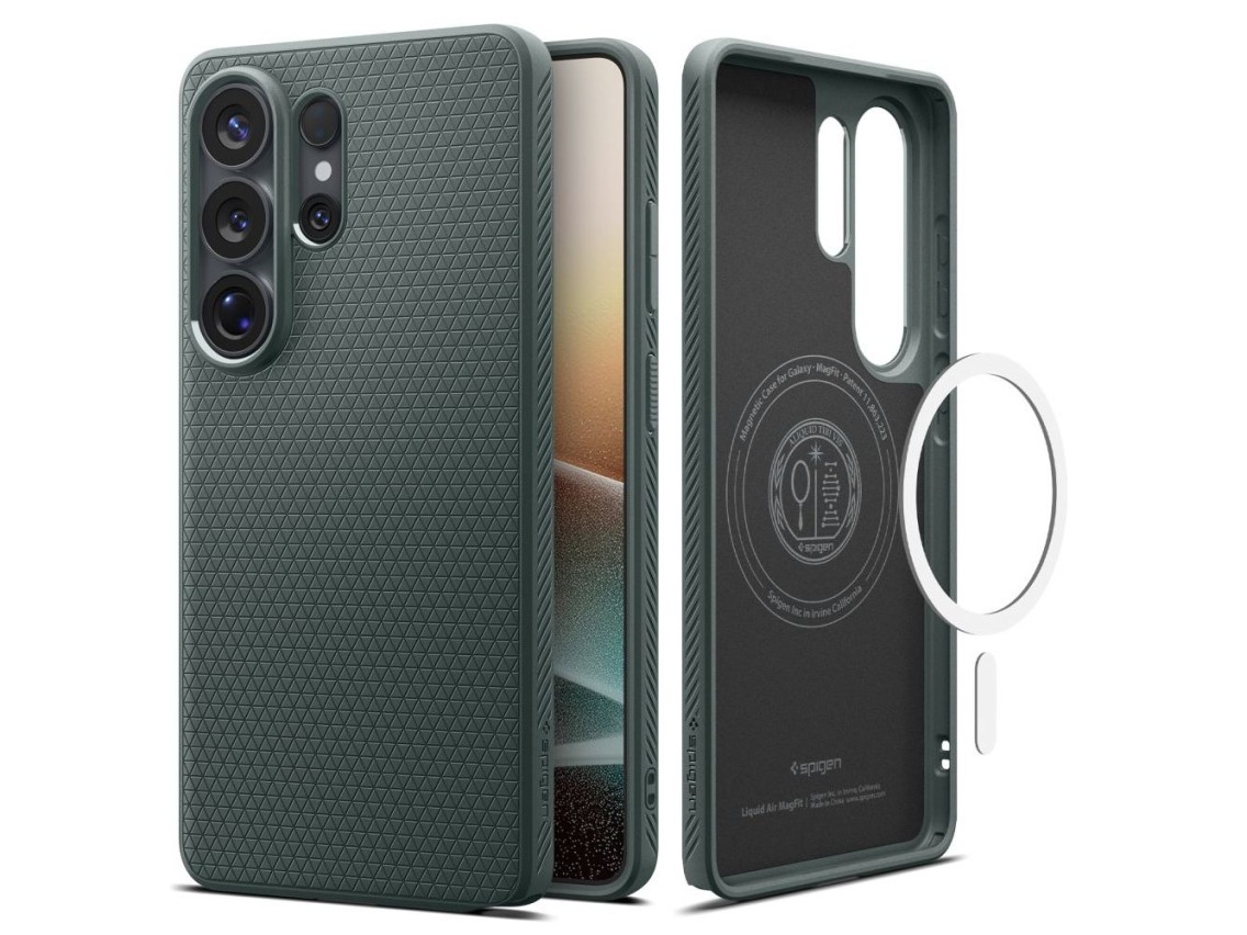 Spigen Liquid Air Mag MagSafe Case for Samsung Galaxy S26 Ultra - Green