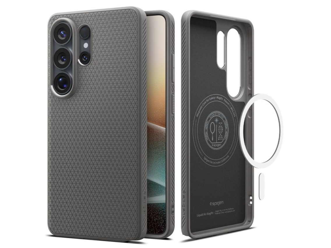 Spigen Liquid Air Mag MagSafe Case for Samsung Galaxy S26 Ultra - Gray