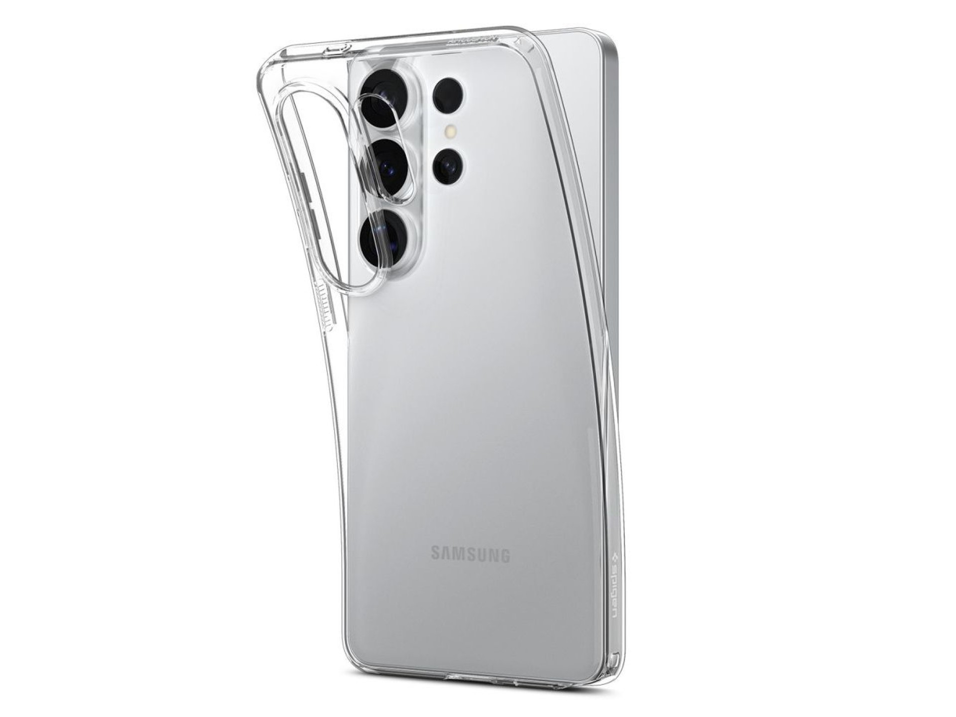 Funda de cristal líquido Spigen para Samsung Galaxy S26 Ultra - Transparente
