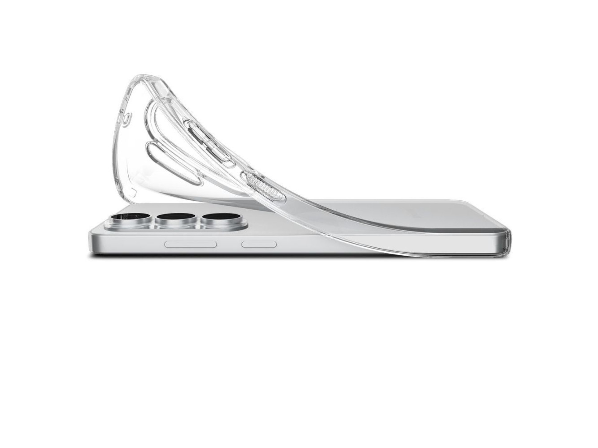 Funda de cristal líquido Spigen para Samsung Galaxy S26 Ultra - Transparente