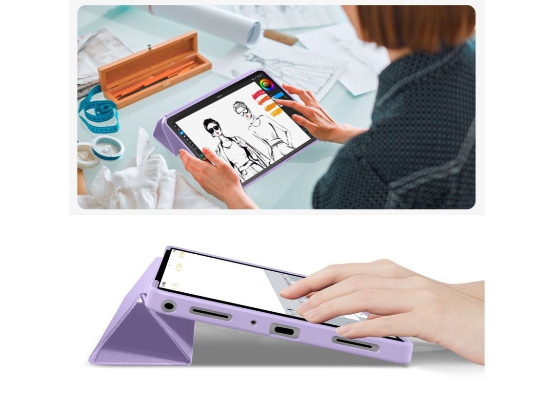 TechProtect SmartCase for Samsung Galaxy Tab A9+ / A11+ Plus 11.0 X210 / X215 / X216 / X230 / X235 /