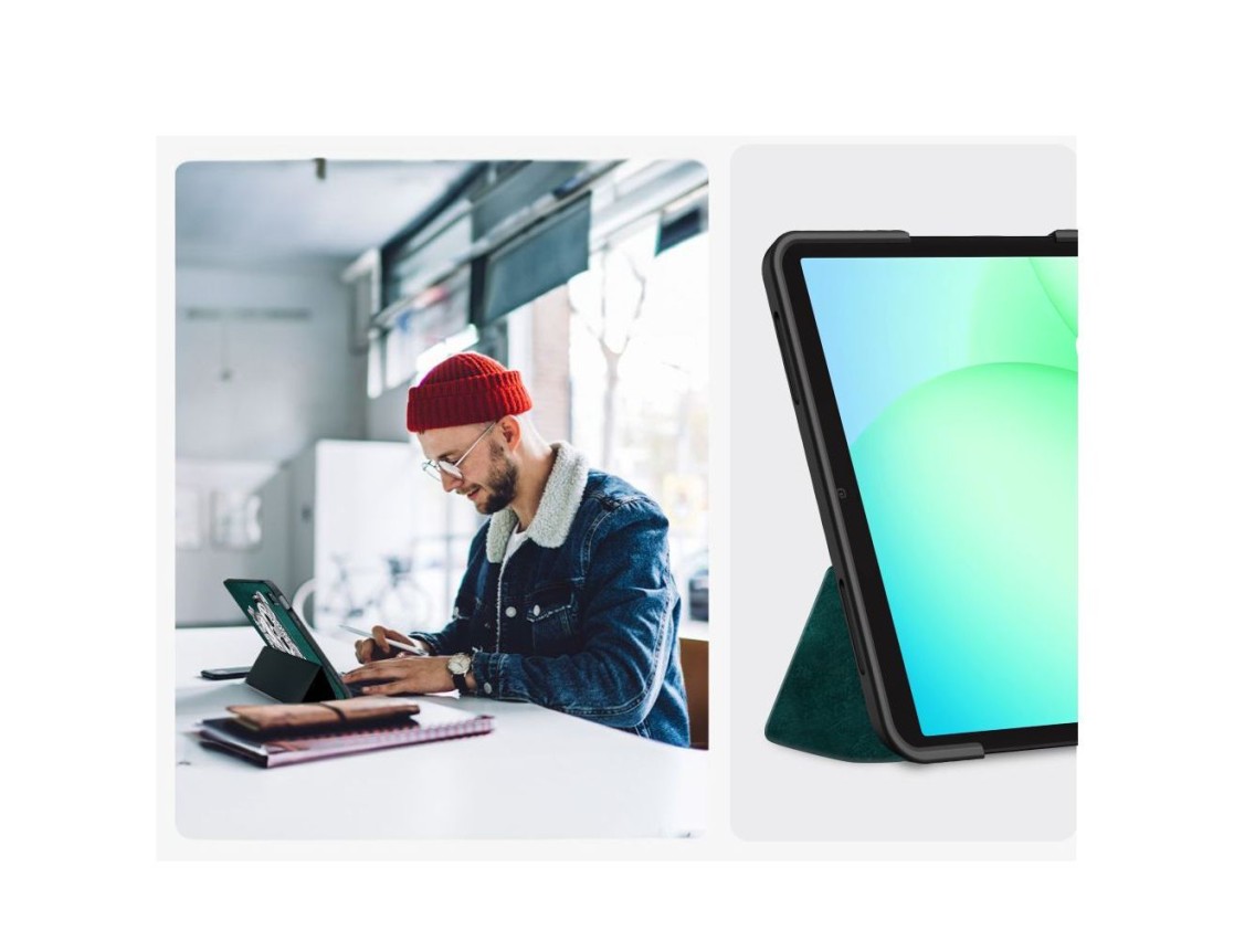 Capa TechProtect SmartCase para Samsung Galaxy Tab A9+ / A11+ Plus 11.0 X210 / X215 / X216 / X230 /
