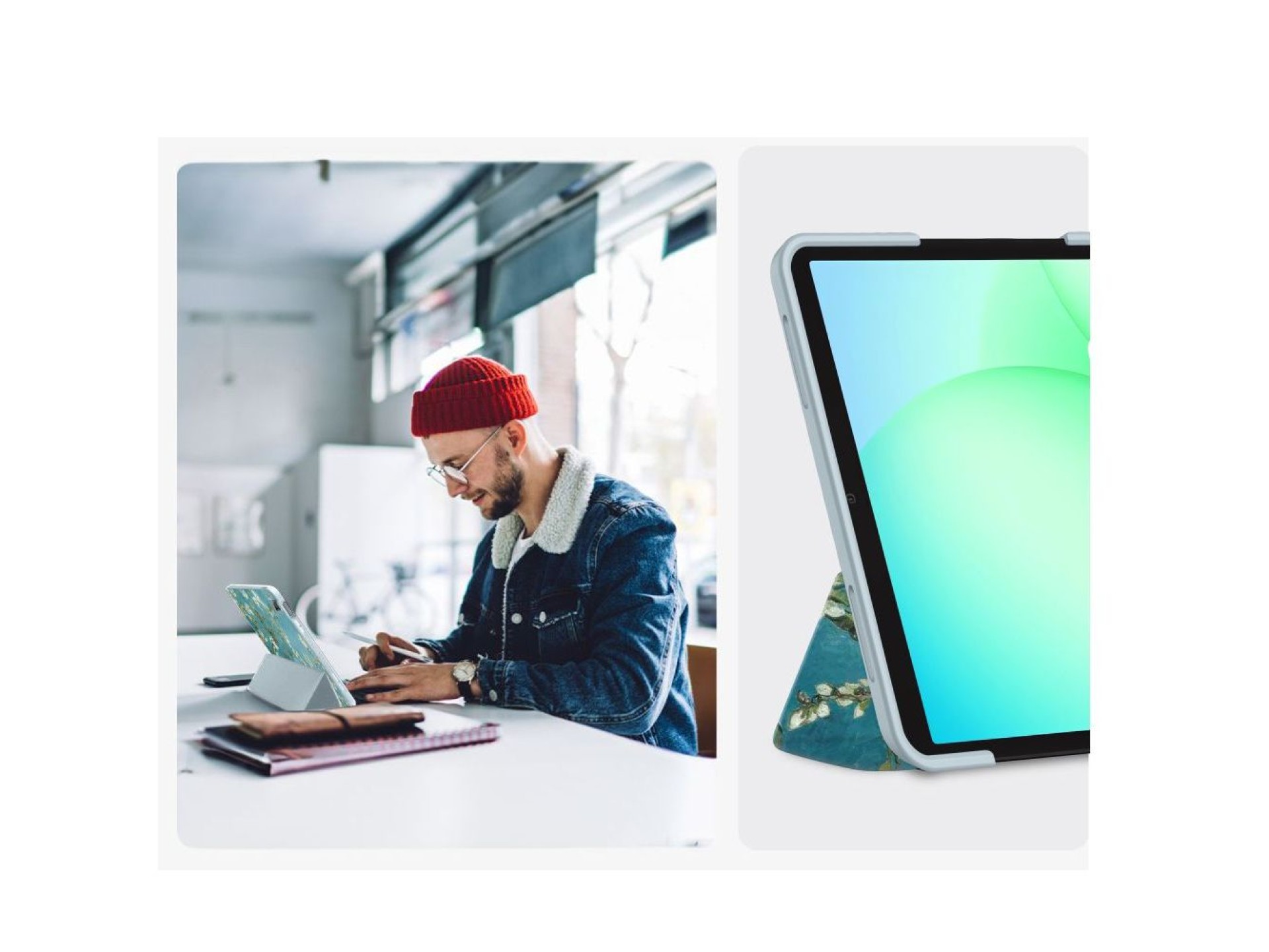 Capa TechProtect SmartCase para Samsung Galaxy Tab A9+ / A11+ Plus 11.0 X210 / X215 / X216 / X230 /