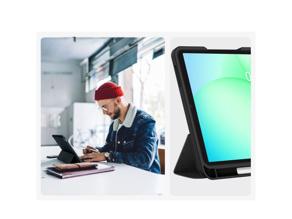 Capa Tech-Protect SC Pen Canvas para Samsung Galaxy Tab A9+ / A11+ Plus 11.0 X210 / X215 / X216 / X2