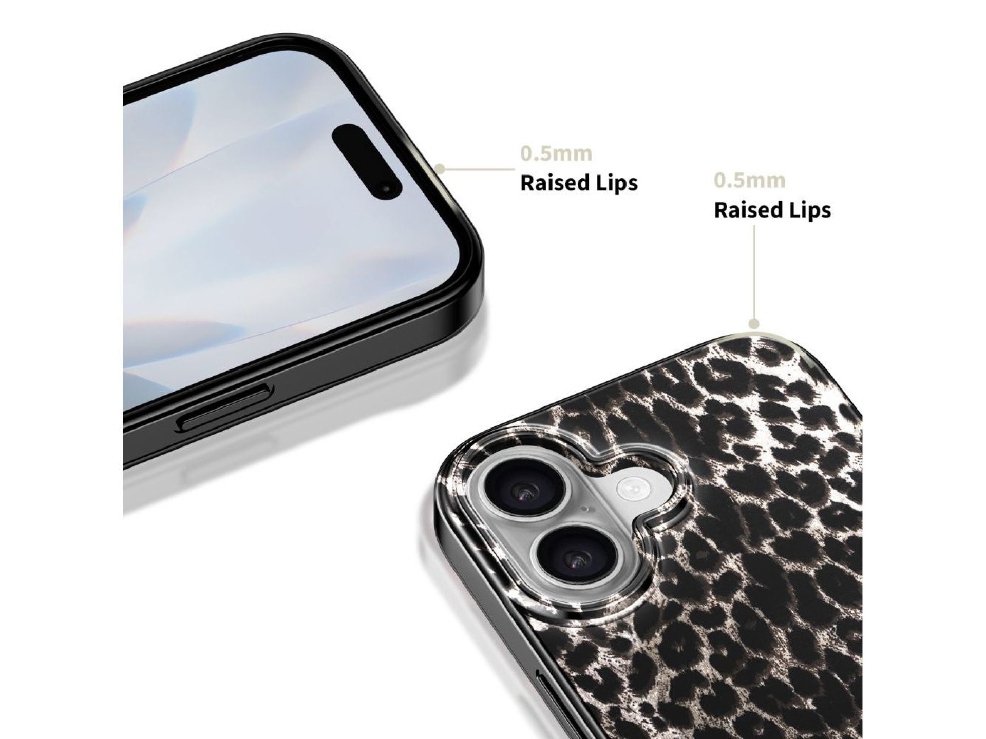 Funda MagSafe Tech-Protect Lamano para iPhone 17 (negra y marrón)