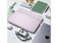 Capa protetora Tech-Protect para laptops de 15 a 16 polegadas - Rosa Capa protetora Tech-Protect para laptops de 15 a 16 polegadas - Rosa