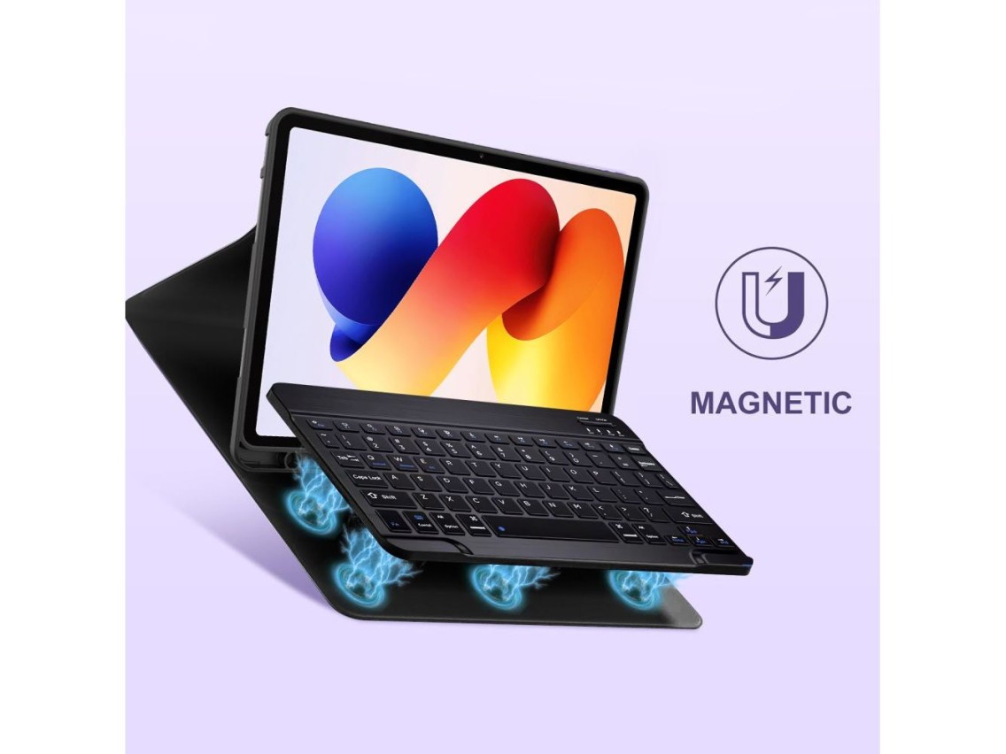 Tech-Protect SC Pen Case for Xiaomi Poco Pad M1 / Redmi Pad 2 Pro 12.1 - Black
