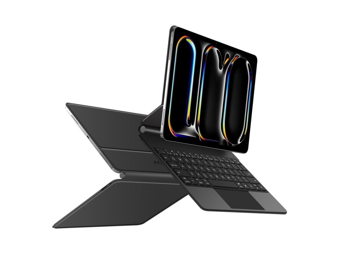 Funda magnética Tech-Protect SmartCase para iPad Pro de 11" (5/6 pulgadas, 2024-2025) - Negra