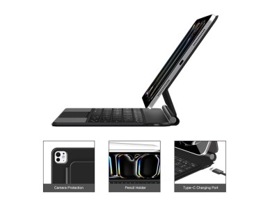 Tech-Protect SmartCase Magnetic for iPad Pro 11” 5/6 2024-2025 - Black