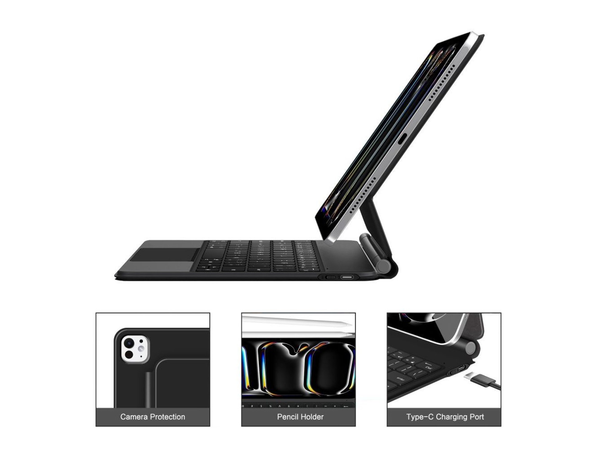 Funda magnética Tech-Protect SmartCase para iPad Pro de 11