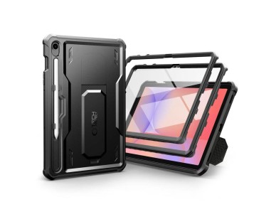 Capa Tech-Protect Kevlar Pro para Samsung Galaxy Tab S9 - Preta