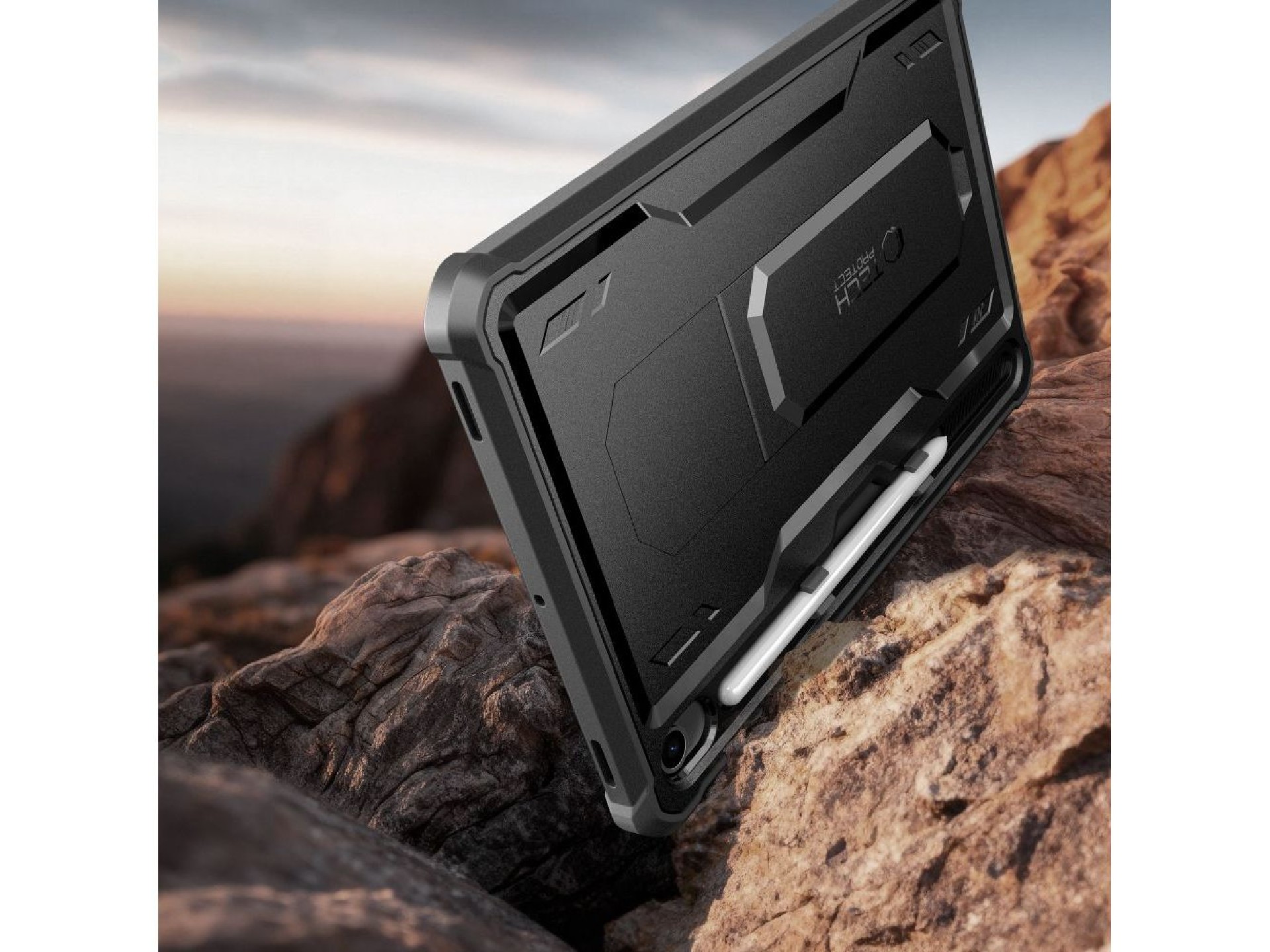 Tech-Protect Kevlar Pro Case for Samsung Galaxy Tab S9 - Black