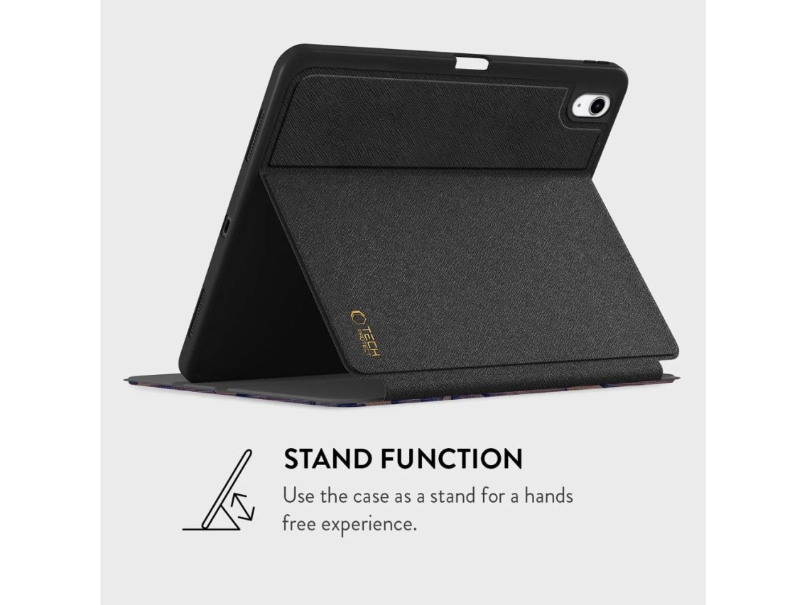 Funda Tech-Protect Lamanona para iPad 10.9" 10/2022 / 11" 11/2025 - Negra