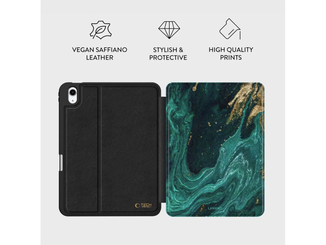 Capa Tech-Protect Lamano para iPad 10.9” (2022) / 11” (2025) - multicolorida