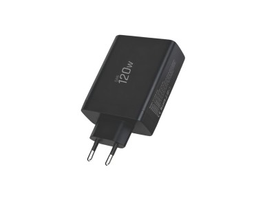 Tech-Protect NC120W-GAN 4-Port 120W Wall Charger - Black Tech-Protect NC120W-GAN 4-Port 120W Wall Charger - Black