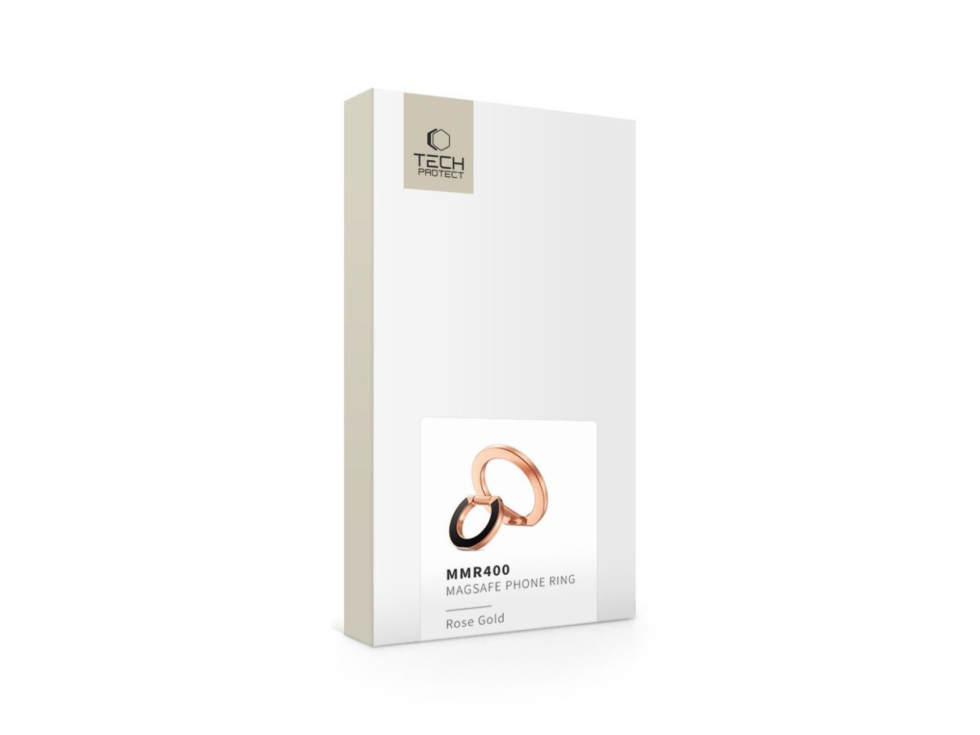 Anel magnético Tech-Protect MMR400 Lamano para celular - Ouro rosa