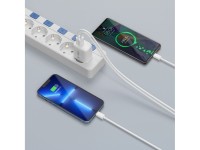 Carregador de parede Tech-Protect NCA45W-GAN de 2 portas USB-C/USB-A de 45 W - Branco Carregador de parede Tech-Protect NCA45W-GAN de 2 portas USB-C/USB-A de 45 W - Branco
